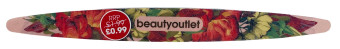 Beauty Outlet Pattern Nail File 3 BEAU209
