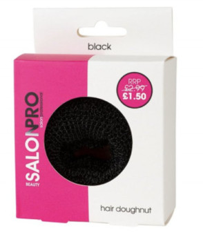 Beauty SalonPro Black Hair Doughnut BEAU126