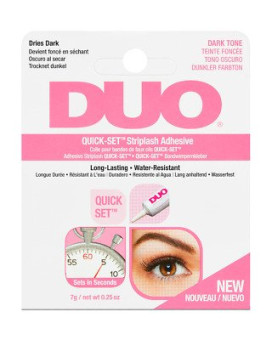 DUO Quick Set Striplash Adhesive Dark 7g