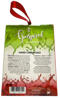 Gins Hand & Nail Cream Duo Rose & Pomegranate & Elderflower & Cucumber