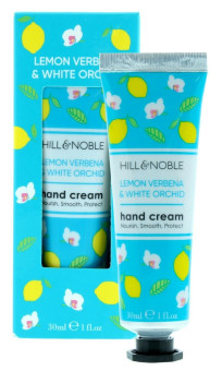 Hill & Noble Hand Cream Lemon Verbena & White Orchid 30ml