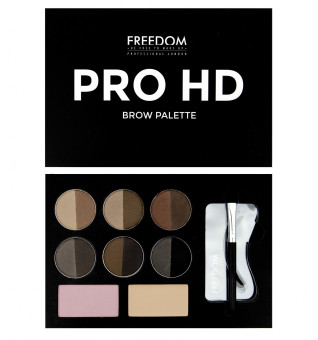 Revolution Freedom Pro HD Brow Palette Medium/Dark