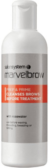 Salon System MarvelBrow Prep & Prime with Rosewater Cleanses Brows Before Treatment 250ml