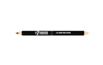 W7 Brow Master 3 in 1 Pencil Definer Dark Brown