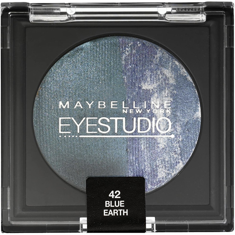 Maybelline Eye Studio Eyeshadow Cosmos Marbleised Blue Earth