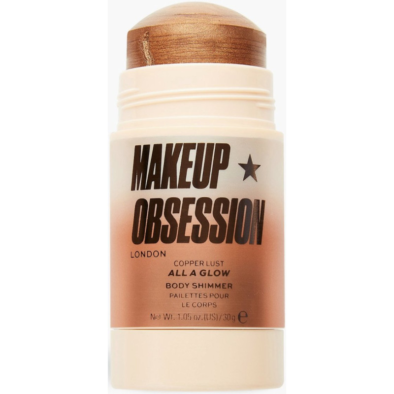 Revolution Makeup Obsession Copper Lust All A Glow Body Shimmer