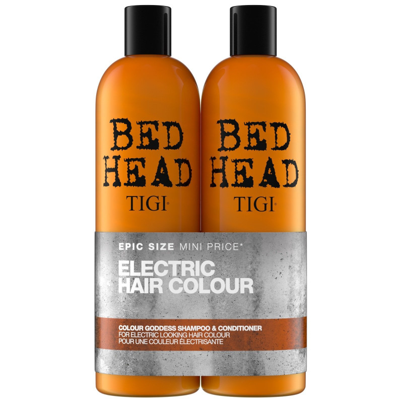 Tigi Bed Head Electric Hair Colour Duo Shampoo and Conditioner